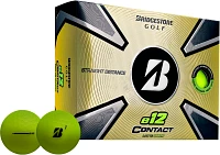 Bridgestone Golf E12 Contact 2023 Matte Red Balls 12-Pack