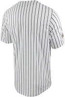 Nike Men's Oklahoma State University Pinstripe Full Button Replica Baseball Jersey