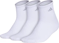 adidas Women's Cushioned 3.0 Quarter Socks 3-Pack                                                                               