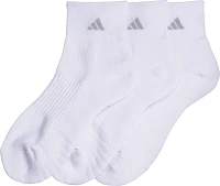 adidas Women's Cushioned 3.0 Quarter Socks 3-Pack                                                                               