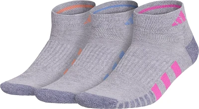 adidas Women's Cushioned 3.0 Low-Cut Socks 3-Pack                                                                               