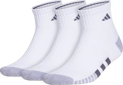 adidas Men's Cushioned 3.0 Quarter Socks 3-Pack