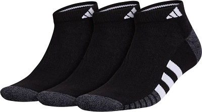 adidas Men's Cushioned 3.0 Low-Cut Socks 3-Pack