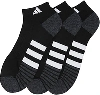 adidas Men's Cushioned 3.0 Low-Cut Socks 3-Pack