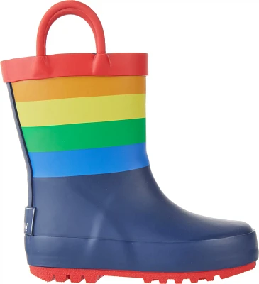 Magellan Outdoors Toddlers' Stripe Rubber Boots                                                                                 