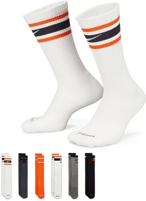 Nike Adults' Everyday Plus Retro Crew Socks 6-Pack