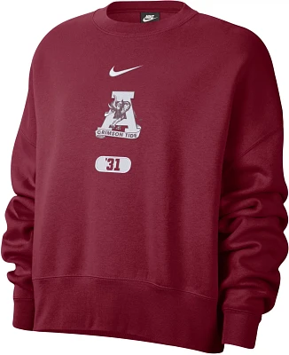 Nike Women's University of Alabama Everyday Campus Crew Sweatshirt