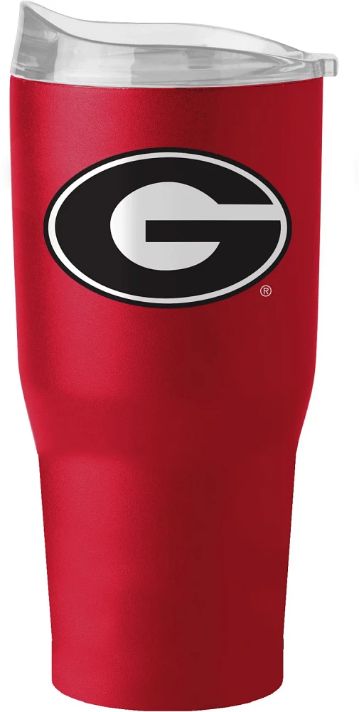 Logo Brands University of Georgia 30 oz Powder Coated Tumbler                                                                   