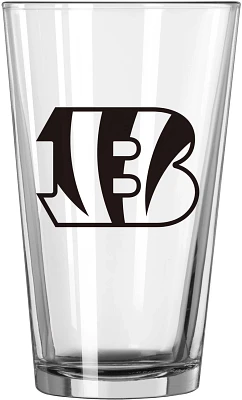 Logo Brands Cincinnati Bengals 16 oz Gameday Pint Glass                                                                         