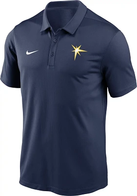 Nike Men's Tampa Bay Rays Team Agility Logo Franchise Polo Shirt