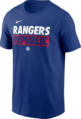 Nike Men's Texas Rangers Rally Rule Graphic T-shirt