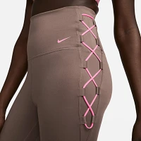 Nike Women's One High Waisted Lace-Up Leggings