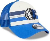 New Era Men’s Dallas Mavericks Stripes 9FORTY Cap                                                                             