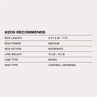 H2OX Model Top Water Special