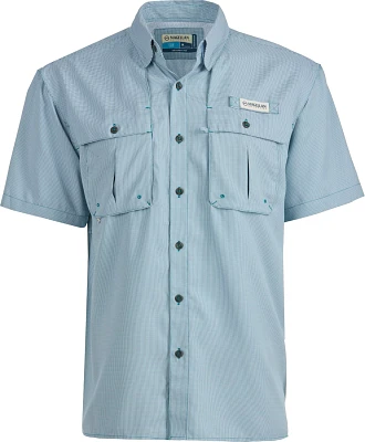 Magellan Outdoors Men's Aransas Pass Mini Check Short Sleeve Shirt