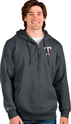 Antigua Men's Texas Rangers Action 1/4-Zip Pullover Hoodie