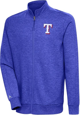 Antigua Men's Texas Rangers Action Full-Zip Jacket