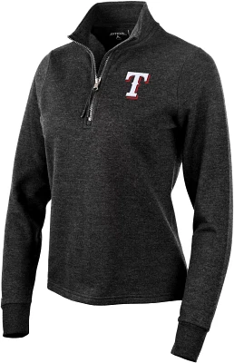 Antigua Women's Texas Rangers Action 1/4-Zip Pullover