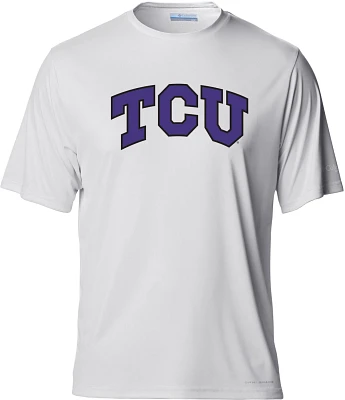 Columbia Sportswear Men's Texas Christian University Terminal Tackle Short Sleeve T-shirt