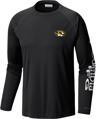 Columbia Sportswear Men's University of Missouri Terminal Tackle Fish Flag Long Sleeve T-shirt