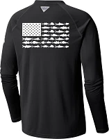 Columbia Sportswear Men's University of Missouri Terminal Tackle Fish Flag Long Sleeve T-shirt