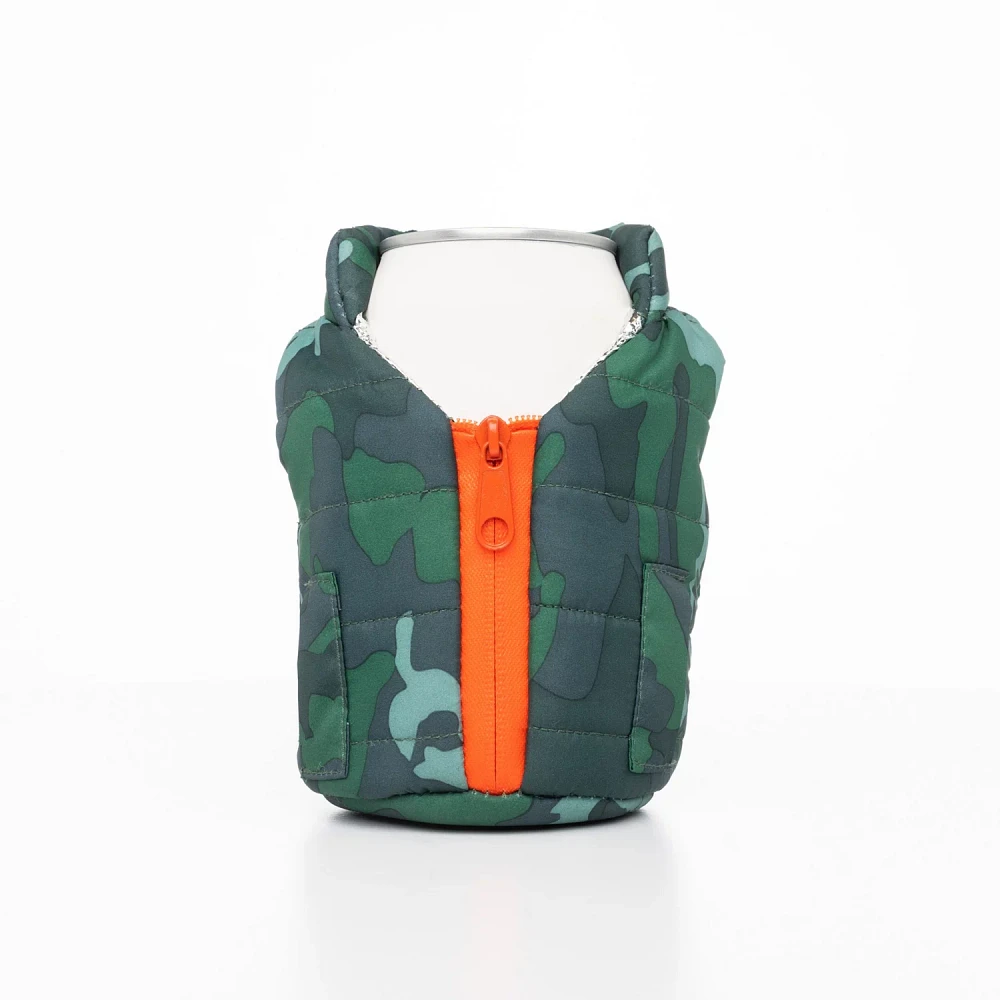 Puffin Drinkware Camo Beverage Vest Drink Holder                                                                                