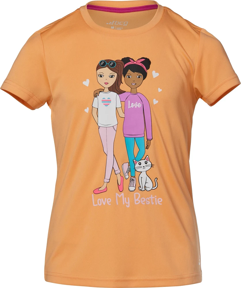 BCG Girls' Turbo Besties T-shirt