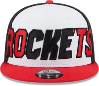 New Era Men's Houston Rockets NBA Back Half 9FIFTY Cap                                                                          
