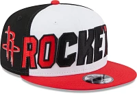 New Era Men's Houston Rockets NBA Back Half 9FIFTY Cap                                                                          