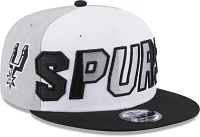 New Era Men's San Antonio Spurs NBA Back Half 9FIFTY Cap                                                                        