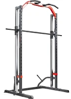 Sunny Health & Fitness Essential Series Smith Machine Squat Rack                                                                