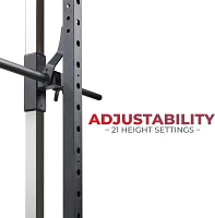 Sunny Health & Fitness Essential Series Smith Machine Squat Rack                                                                