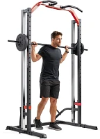 Sunny Health & Fitness Essential Series Smith Machine Squat Rack                                                                