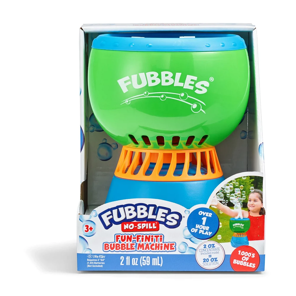 Fubbles Fun-Finiti Bubble Machine                                                                                               