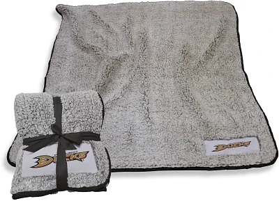 Logo Brands Anaheim Ducks Frosty Fleece Throw                                                                                   