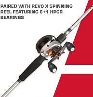 Abu Garcia Revo X Low Profile Baitcast Rod And Reel Combo                                                                       