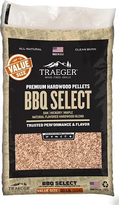 Traeger BBQ Select 30 lb Pellet Bag                                                                                             