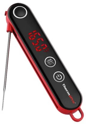 ThermoPro TP18SW Instant Red Thermometer                                                                                        