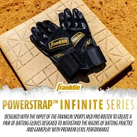 Franklin Adult MLB Infinite Series Power Strap Batting Gloves