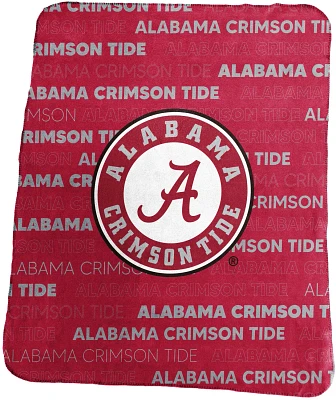 Logo Brands University of Alabama Classic Throw Blanket                                                                         