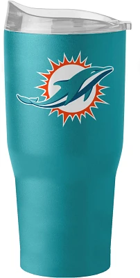 Logo Brands Miami Dolphins 30oz Flipside Powder Coat Tumbler                                                                    