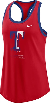 Nike Women's Texas Rangers Muscle Play Tank Top