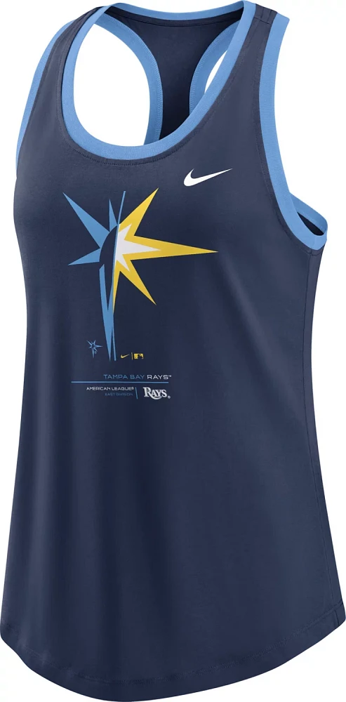 Nike Women's Tampa Bay Rays Muscle Play Tank Top