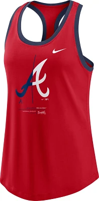 Nike Women's Atlanta Braves Muscle Play Tank Top