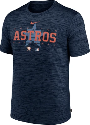 Nike Men's Houston Astros Authentic Collection Dri-FIT Velocity Practice T-shirt