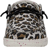 HEYDUDE Girls' Wendy Cat Cheetah Slip-On Shoes                                                                                  