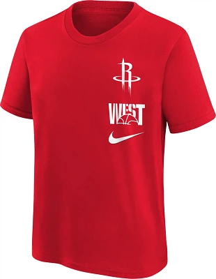 Nike Boys' Houston Rockets Essential VS Block Graphic T-shirt