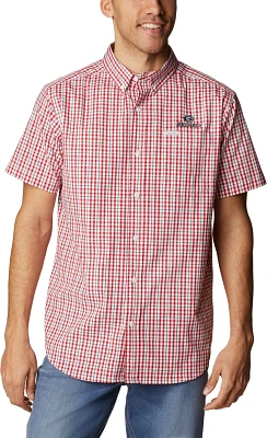 Columbia Sportswear Men's University of Georgia Rapid Rivers Short Sleeve Shirt