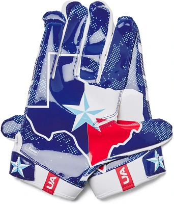 Under Armour Adults' F8 Texas 2.0 Football Gloves                                                                               