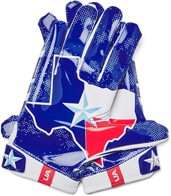 Under Armour Youth F8 Texas 2.0 Football Gloves                                                                                 